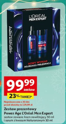 Zestaw prezentowy Power Age L'Oréal Men Expert promocja w Auchan