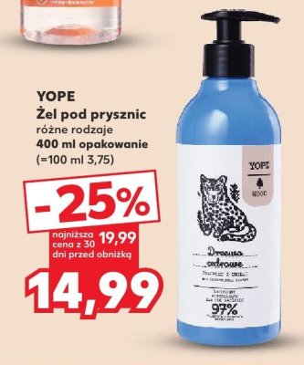 Żel pod prysznic różne rodzaje  promocja w Kaufland