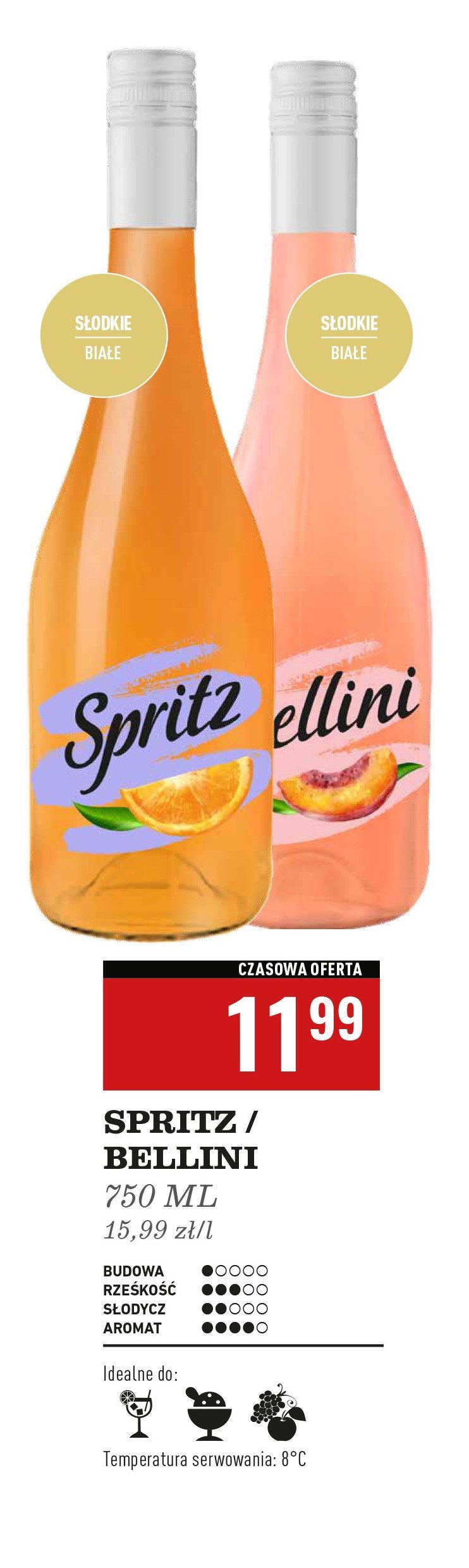Wino Spritz promocja w Biedronka