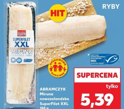 Miruna nowozelandzka SuperFilet XXL promocja w Kaufland