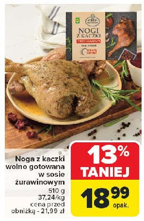 Noga z kaczki z sosem żurawinowym Ami promocja