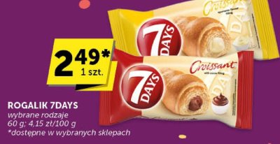 Rogalik 7Days Croissant promocja w Euro Sklep