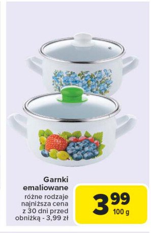 Garnki emaliowane promocja