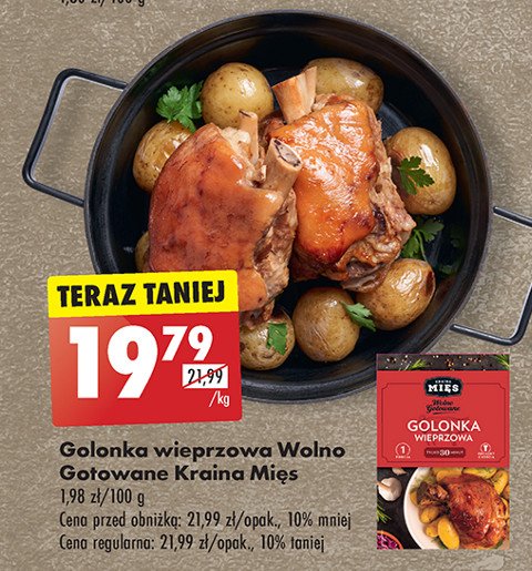 Golonka wieprzowa wolno gotowana Kraina mięs promocja