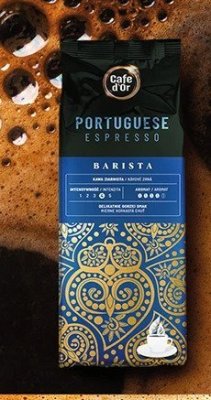 Kawa ziarnista Barista Portuguese Espresso 1 kg promocja w Biedronka