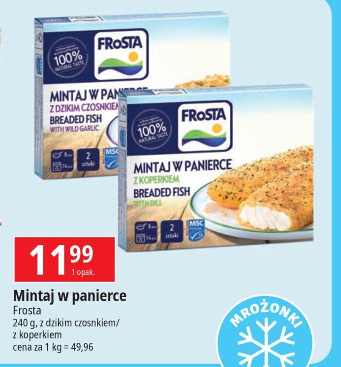 Mintaj z koperkiem Frosta promocja