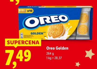 Ciastka Golden promocja w Lidl