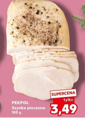 Szynka pieczona PEKPOL 100 g promocja w Kaufland