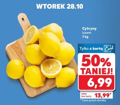 Cytryny promocja w Kaufland