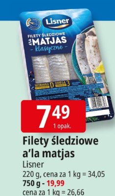 Filety śledziowe promocja w Leclerc