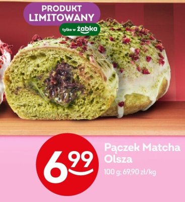 Pączek Matcha Olsza promocja w Żabka