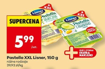 Pastella XXL różne rodzaje promocja w Biedronka