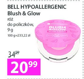 Róż do policzków nr 001 Bell hypoallergenic blush&glow promocja