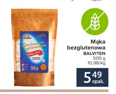 Koncentrat mąki krakowskiej bezglutenowy Balviten promocja