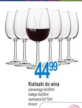 Kieliszek do szampana 170 ml Krosno s.a. promocja