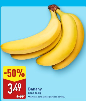 Banany promocja w Aldi
