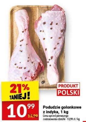 Podudzie golonkowe z indyka, 1 kg Twój Market promocja w Twój Market