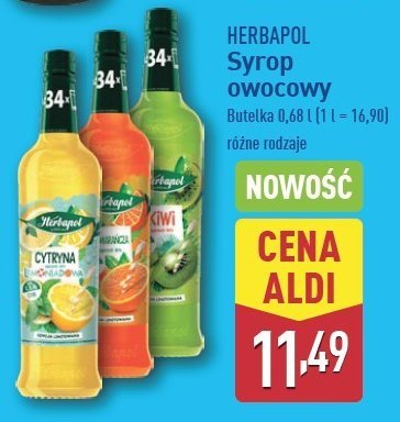 Syrop cytryna lemoniadowa Herbapol promocja