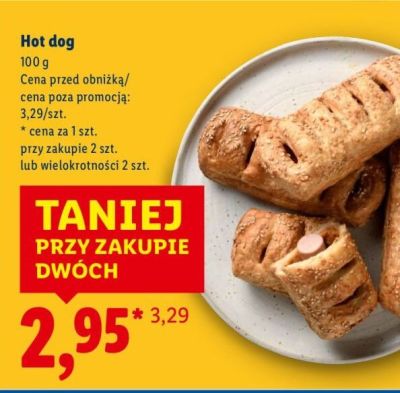 Hot dog promocja w Lidl