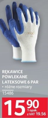 Rękawice powlekane lateksem KENDO promocja w Selgros
