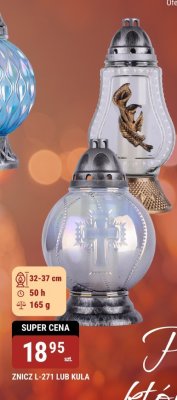 Znicz L-271 lub kula 32-37 cm 50 h 165 g promocja w bi1