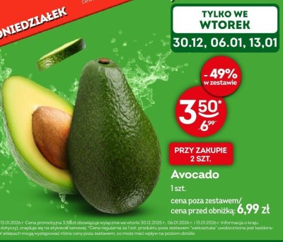 Avocado promocja w Żabka