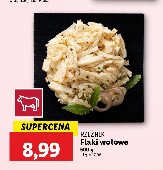 Flaki wo艂owe Rze藕nik codzienna dostawa promocja