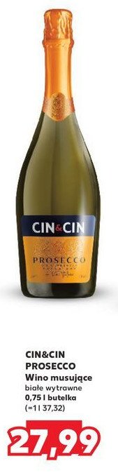 Wino Cin&cin prosecco promocja