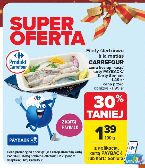 Filety śledziowe ala matias Carrefour targ świeżości promocja w Carrefour Market