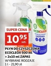 P艂yn do mycia 艂azienki Ecocleox promocja