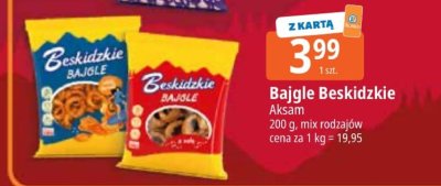 Bajgle Bajgle Beskidzkie Aksam promocja w Leclerc