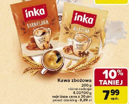 Kawa Inka karmelowa promocja w Carrefour