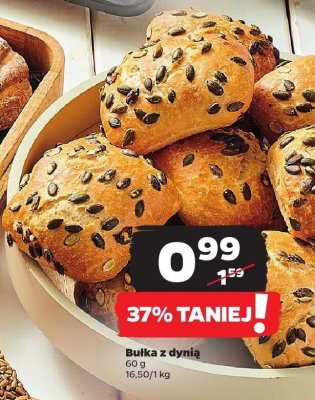 Bułka z dynią promocja w Netto