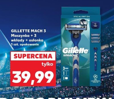 Maszynka do golenia Mach 3+3 wkłady + osłonka  promocja w Kaufland