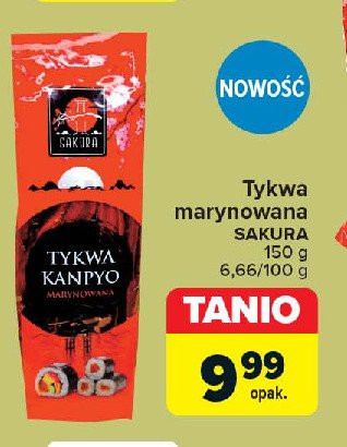 Tykwa marynowana Sakura promocja