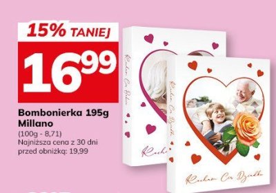 Bombonierka 195g Millano promocja w Hitpol