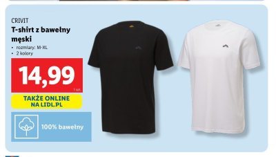 T-shirt męski funkcyjny m-xl Crivit promocja