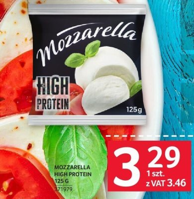Ser Mozzarella High Protein 125 g promocja w Selgros