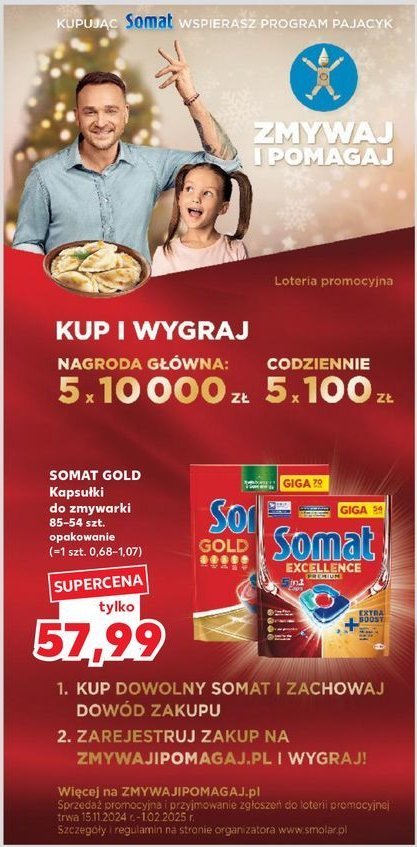 Tabletki do zmywarki Somat gold promocja