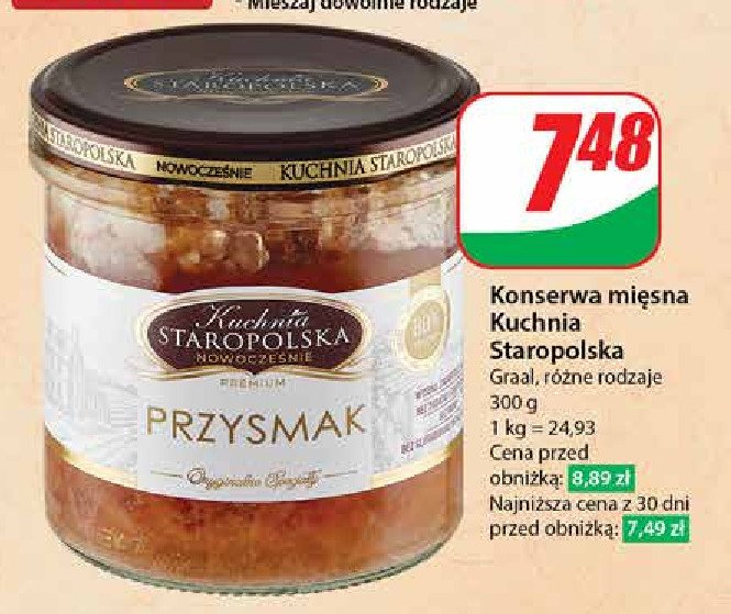 Przysmak staropolski Kuchnia staropolska promocja