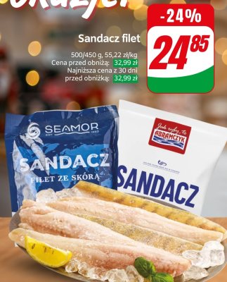 Sandacz filet promocja w Dino