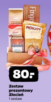 Zestaw prezentowy Złocień promocja w Netto