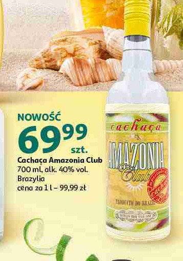 Rum Cachaca amazonia club promocja