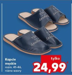 Kapcie męskie 41-46 promocja w Kaufland