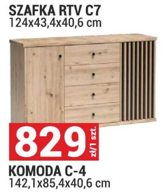 Szafka RTV C7 promocja w Merkury Market