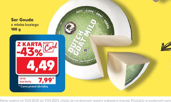 Ser gouda kozia promocja