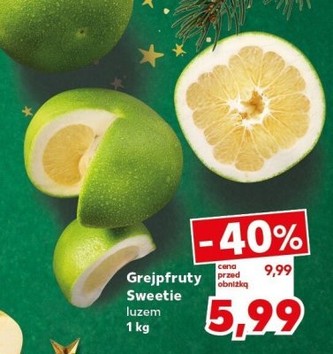 Grejpfruty Sweetie promocja w Kaufland