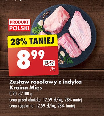 Zestaw rosołowy z indyka Kraina mięs promocja