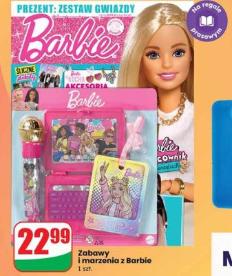 Zabawy i marzenia z Barbie promocja w Dino