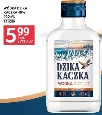 W贸dka Dzika kaczka promocja w Selgros